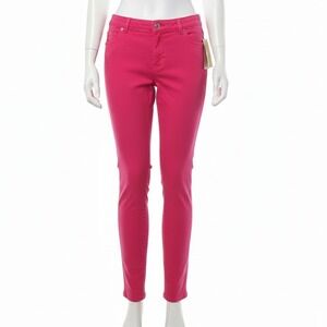 Michael Michael Kors Jeans 12 Skinny Rose Red Barbiecore Coquette Colorful